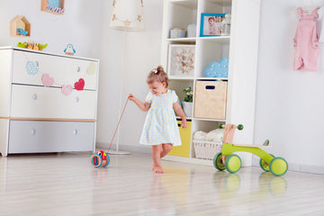 Hape Baby Bird Pull Along wooden push or pull along toy for babies The Toy Wagon