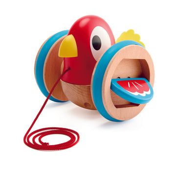 Hape Baby Bird Pull Along wooden push or pull along toy for babies The Toy Wagon