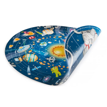 Hape Solar System Puzzle wooden for little hands educational toys The Toy Wagon