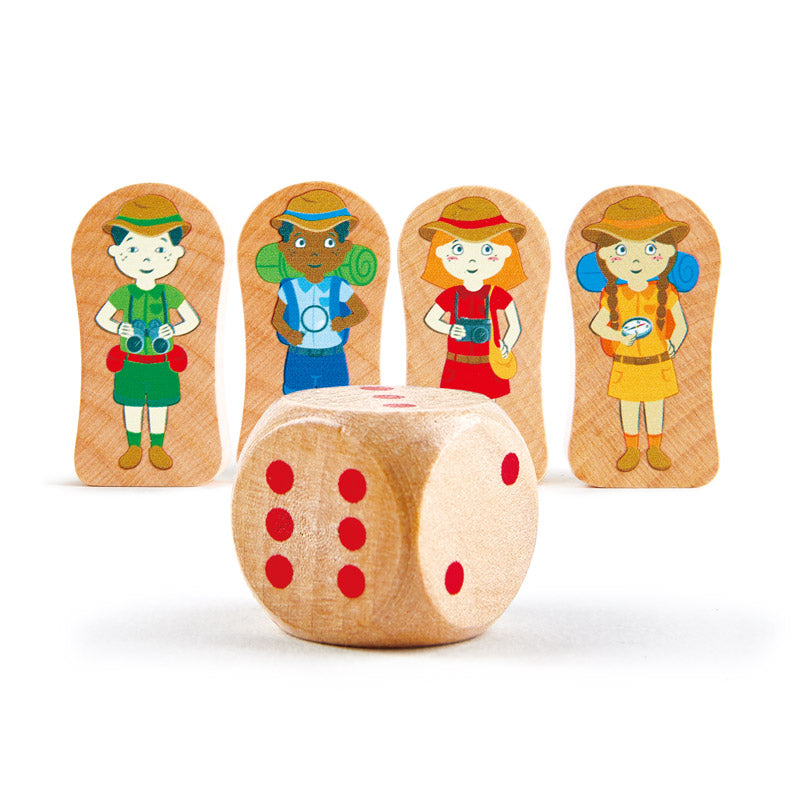 Hape 2 in1 World Map Puzzle wooden for little hands educational toys The Toy Wagon