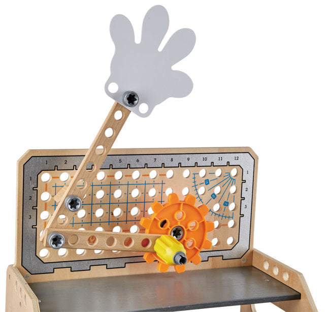 Hape Junior Inventor Discovery Scientific Workbench STEAM educational construction toys The Toy Wagon