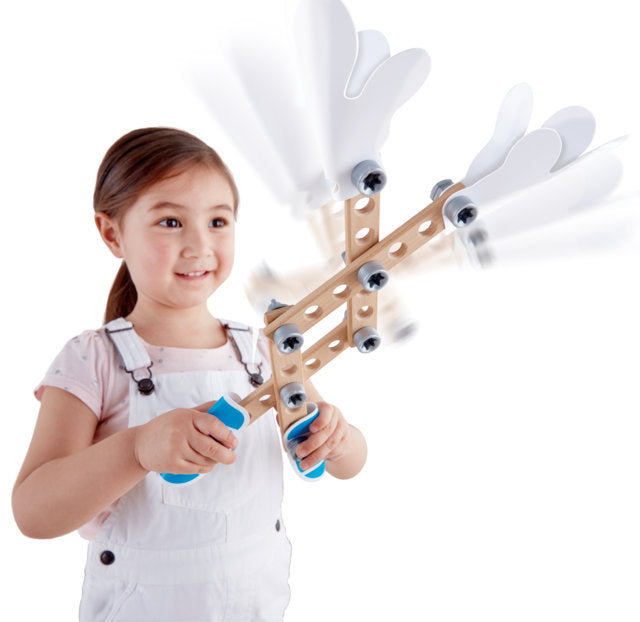 Hape Junior Inventor Three Experiment Kit STEAM educational construction toys The Toy Wagon
