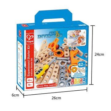 Hape Junior Inventor Experiment Starter Kit STEAM educational construction toys The Toy Wagon