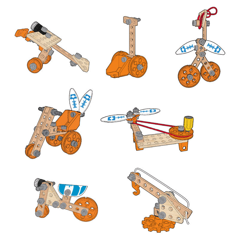 Hape Junior Inventor Deluxe Experiment Kit STEAM educational construction toys The Toy Wagon