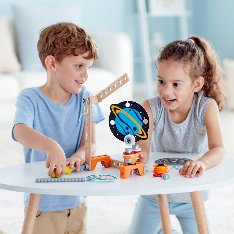 Hape Junior Inventor Magnet Science Lab STEAM educational construction toys The Toy Wagon