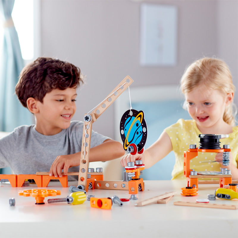 Hape Junior Inventor Magnet Science Lab STEAM educational construction toys The Toy Wagon