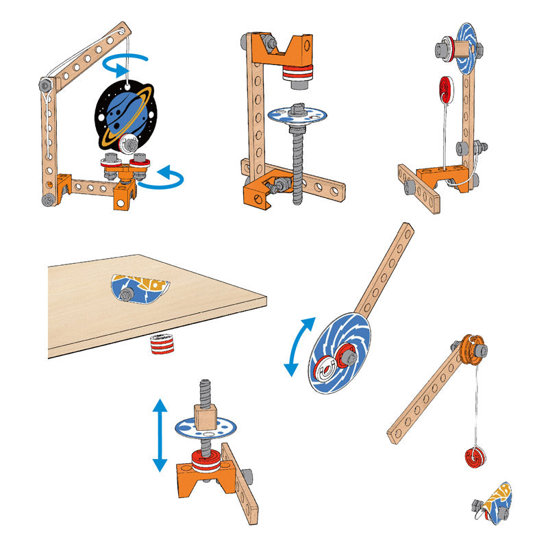 Hape Junior Inventor Magnet Science Lab STEAM educational construction toys The Toy Wagon