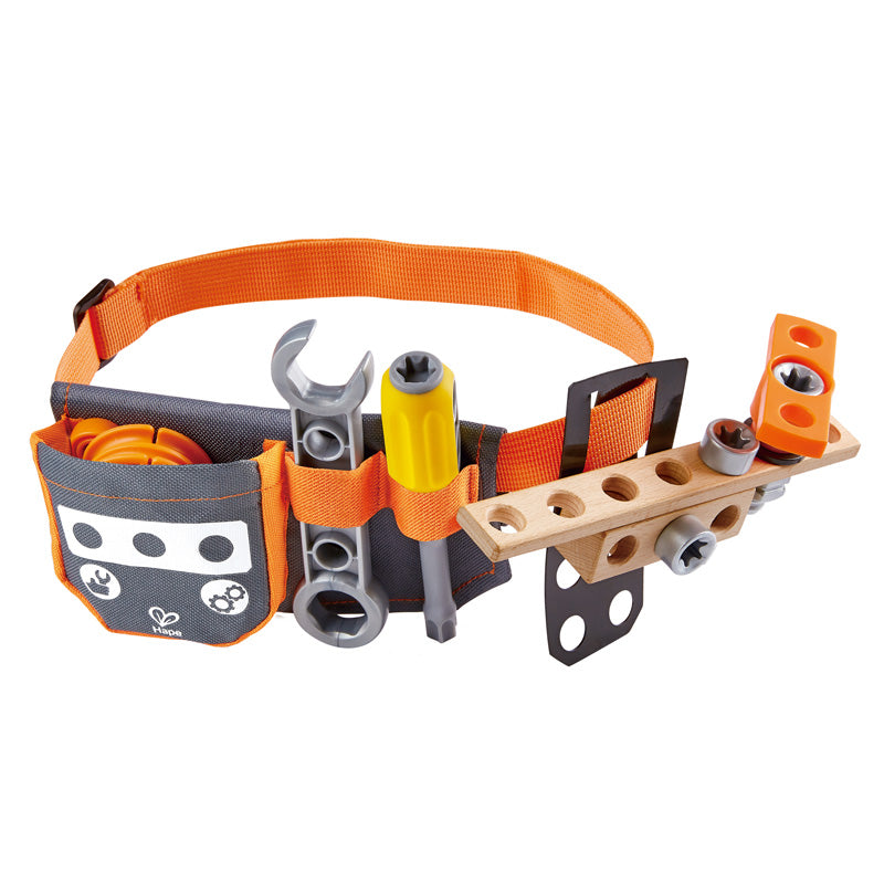 Hape Junior Inventor Scientific Tool Belt STEAM educational construction toys The Toy Wagon