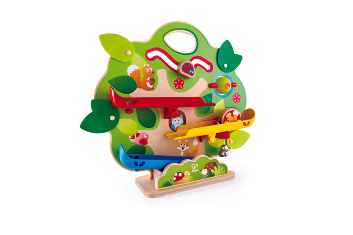 Hape Nutty Squirrel Railway is wooden railway and train set The Toy Wagon