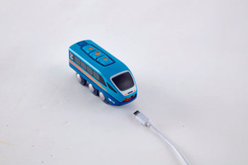 Hape Remote-Control Train is wooden railway and train set The Toy Wagon