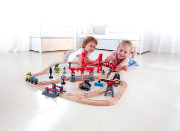 Hape Busy City Rail Set