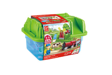 Hape Countryside Train Bucket Set