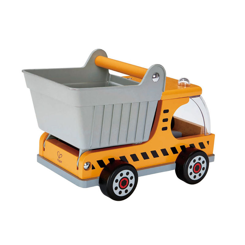 Hape Dumper Truck imaginative play quality wooden toys The Toy Wagon