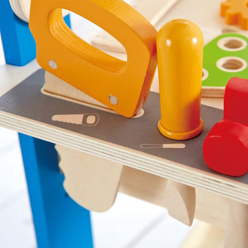Hape Master Workbench imaginative play quality wooden toys The Toy Wagon