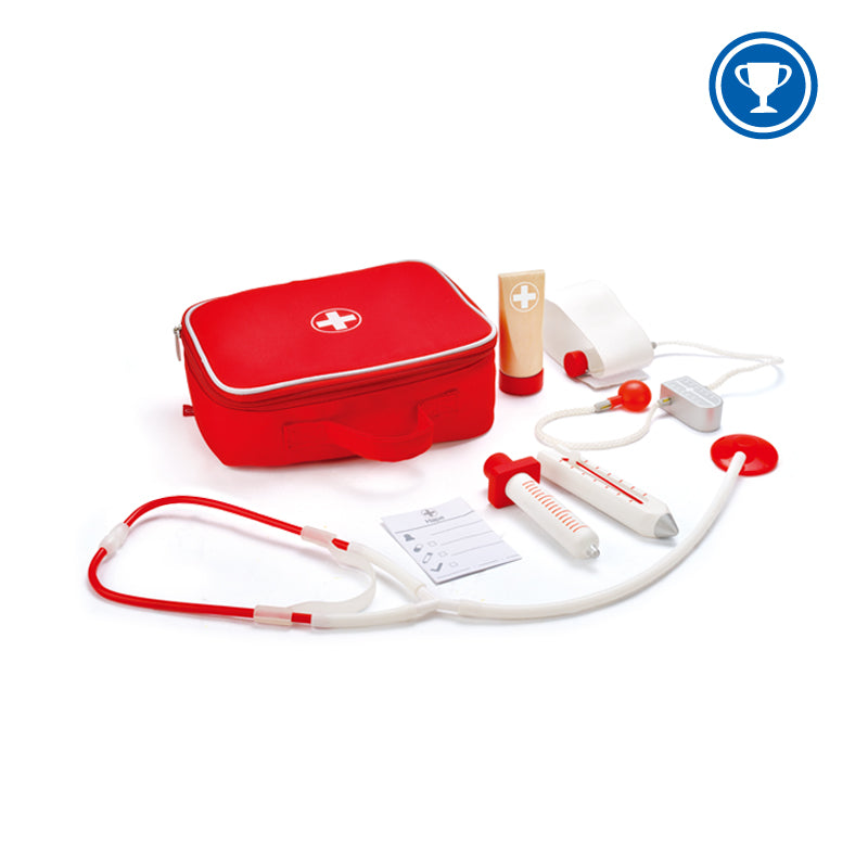 Hape Doctor On Call imaginative play quality wooden toys The Toy Wagon