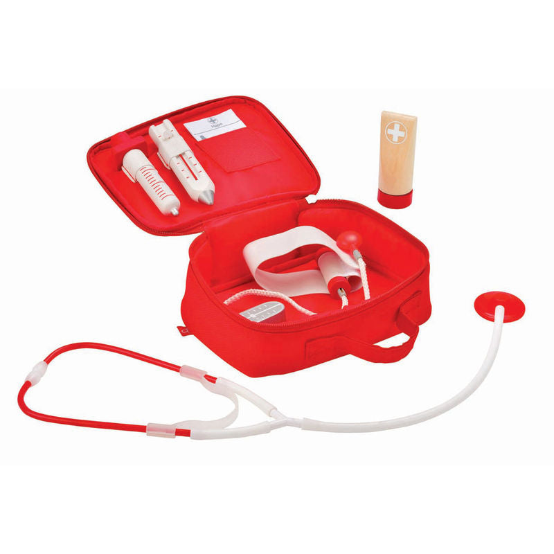 Hape Doctor On Call imaginative play quality wooden toys The Toy Wagon