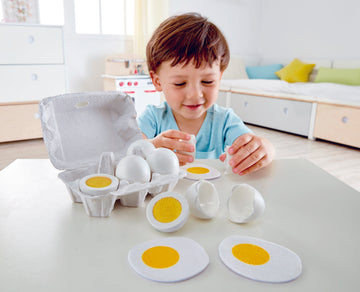 Hape Egg Carton imaginative play quality wooden toys The Toy Wagon