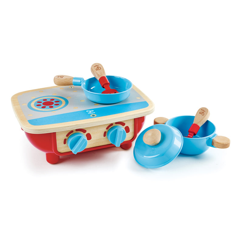 Hape Toddler Kitchen Set imaginative play quality wooden toys The Toy Wagon