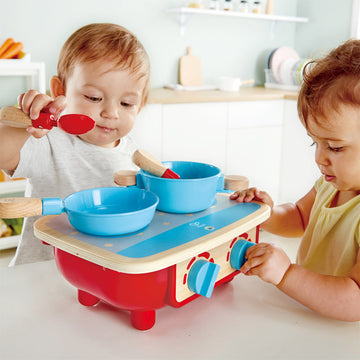 Hape Toddler Kitchen Set imaginative play quality wooden toys The Toy Wagon
