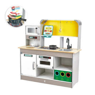Hape Deluxe Kitchen Playset with Fan Fryer