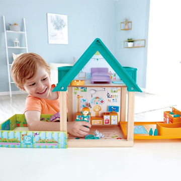 Hape Furry Friend Vet Set imaginative play quality wooden toys The Toy Wagon