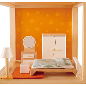 Hape Master Bedroom imaginative play quality wooden toys The Toy Wagon