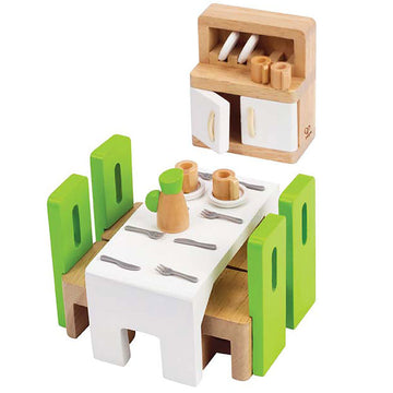 Hape Dining Room imaginative play quality wooden toys The Toy Wagon