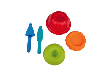 Hape Bakers Trio perfect for the sand or backyard play with quality outdoor toys The Toy Wagon