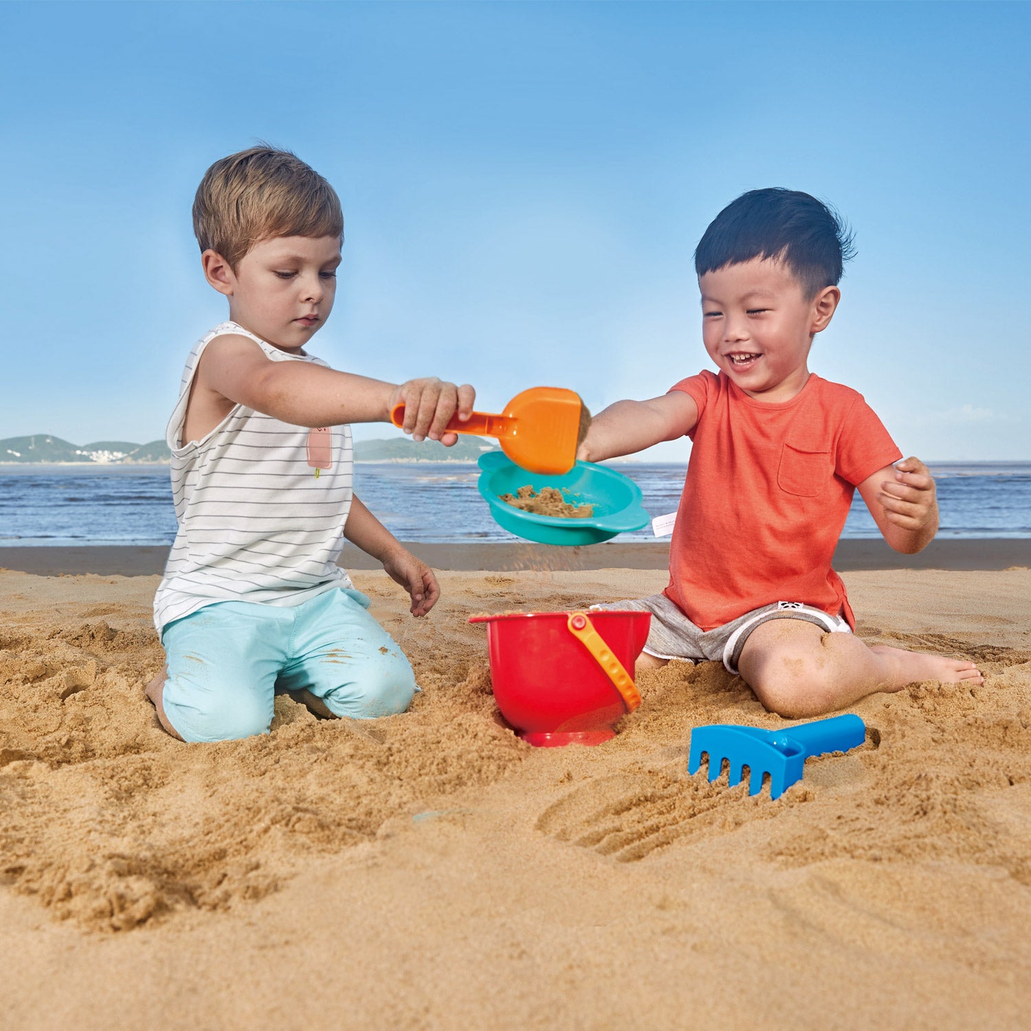 Hape Beach Basics perfect for the sand or backyard play with quality outdoor toys The Toy Wagon