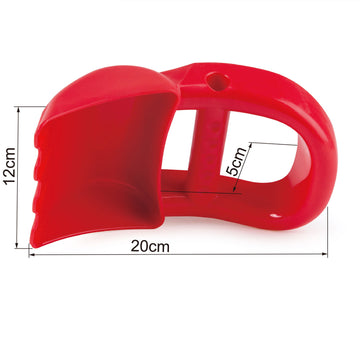 Hape Hand Digger - Red perfect for the sand or backyard play with quality outdoor toys The Toy Wagon