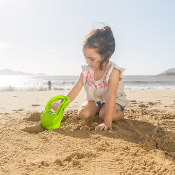 Hape Hand Digger - Green perfect for the sand or backyard play with quality outdoor toys The Toy Wagon