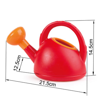 Hape Watering Can, Red perfect for the sand or backyard play with quality outdoor toys The Toy Wagon