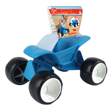 Hape Dune Buggy Blue perfect for the sand or backyard play with quality outdoor toys The Toy Wagon
