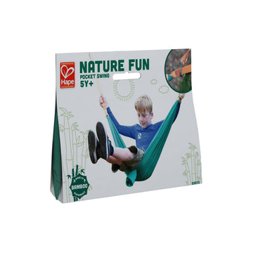 Hape Pocket Swing for the backyard high quality The Toy Wagon
