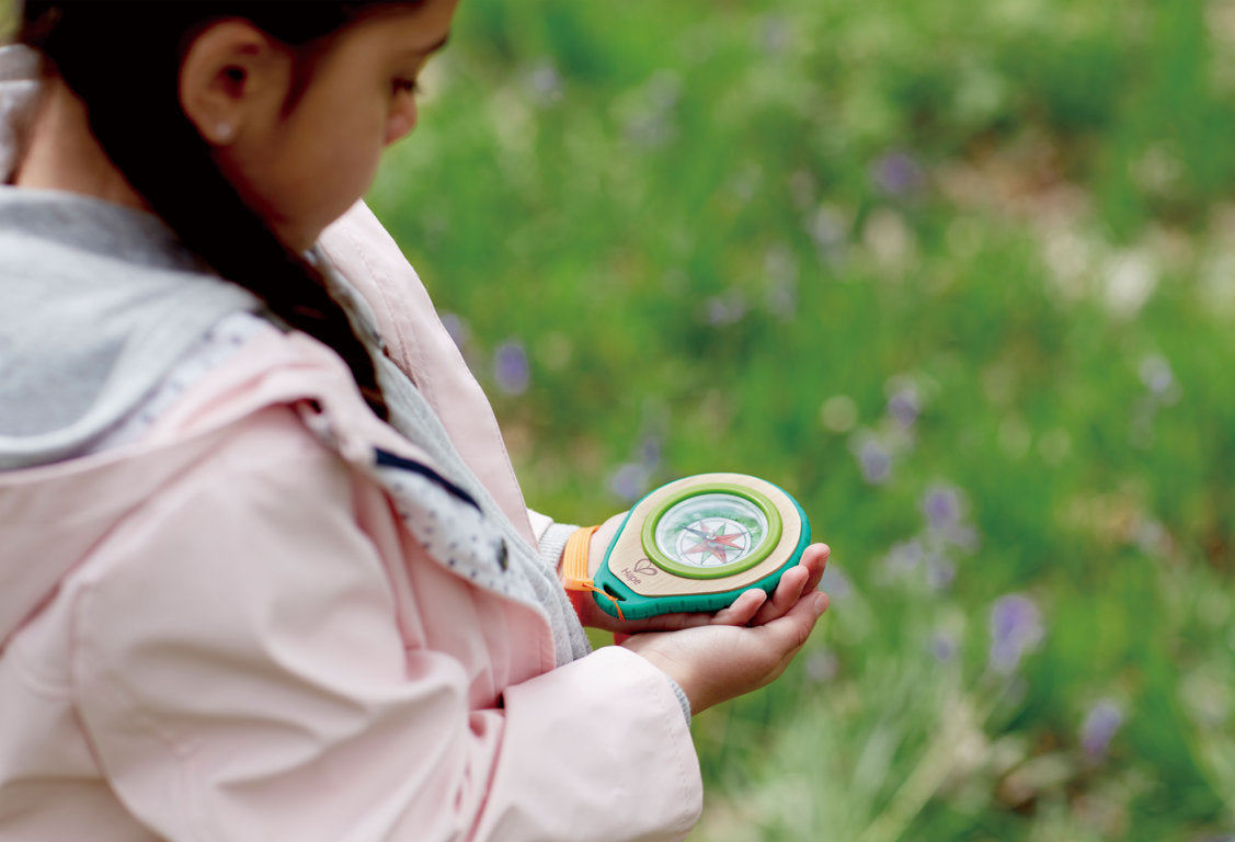Hape Compass Set for the backyard or out exploring high quality The Toy Wagon