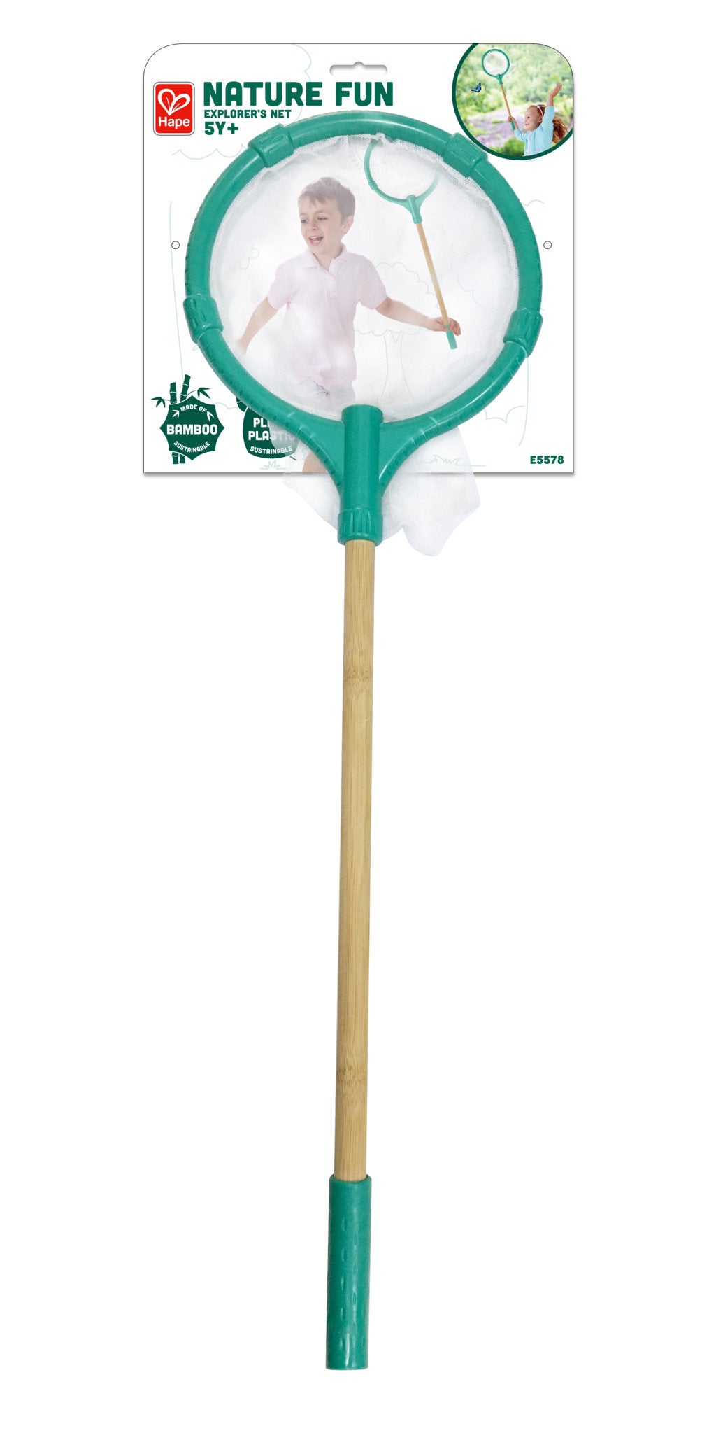 Hape Butterfly Net for the backyard or out exploring high quality The Toy Wagon