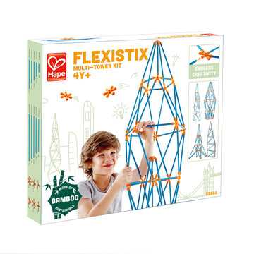 Hape Multi-Tower Kit perfect for little minds and hand, construction and educational high quality bamboo toys The Toy Wagon