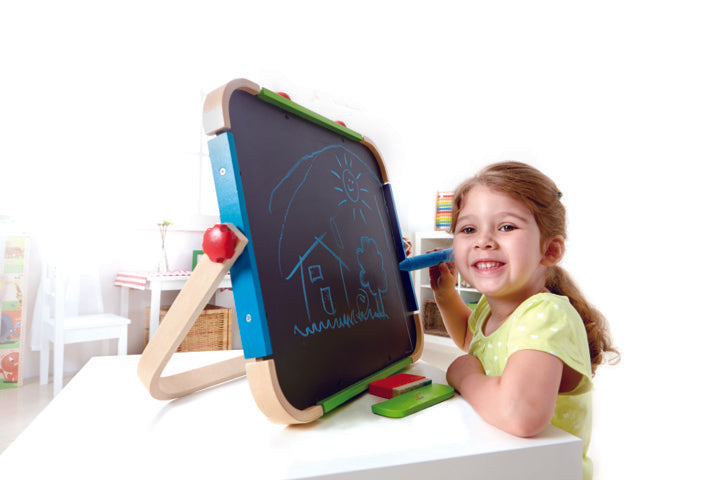 Hape Anywhere Art Studio arts, craft and creative play and educational wooden toys The Toy Wagon