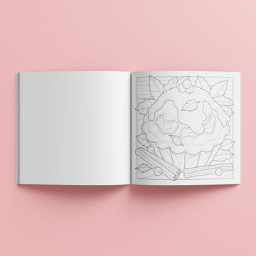 Art Maker Merry and Bright Colouring Book