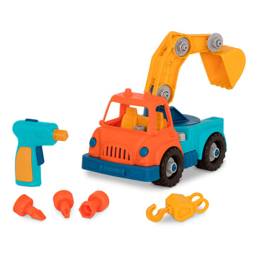 Battat Wonder Wheels Take Apart Crane Truck