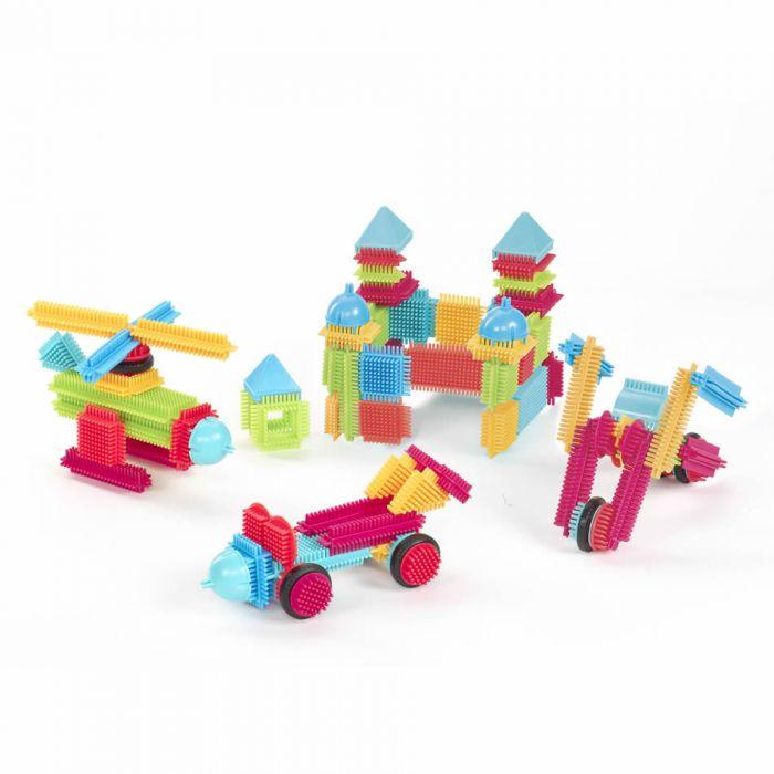 Bristle Block Basic Builder Box 112pc - The Toy Wagon