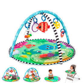 Baby Einstein Sea Floor Explorers 2 in 1 Water Mat Play Gym
