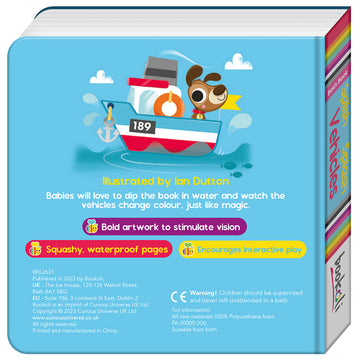 Bath Book Colour Magic: Vehicles