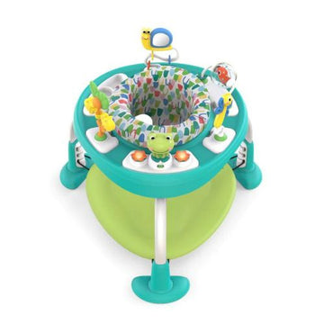 Bright Starts Bounce -  Baby 2-in-1 Activity Jumper & Table - Playful Pond