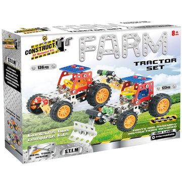 Construct IT Farm Tractor Set 123p
