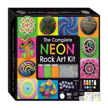 Craft Maker Classic Neon Rock Art Kit