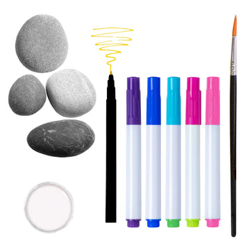 Craft Maker Paint Pen Rock Art Kit