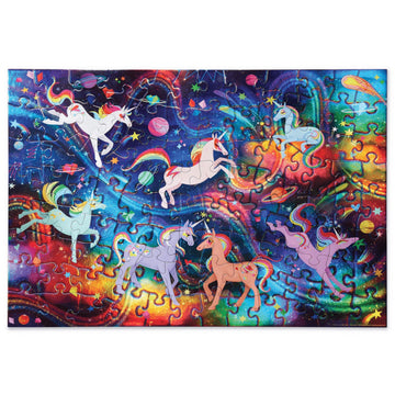 Crocodile Creek 100 Pc Holographic: Unicorn Galaxy