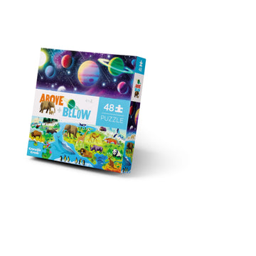 Crocodile Creek 48pc Puzzle Above & Below Earth & Space