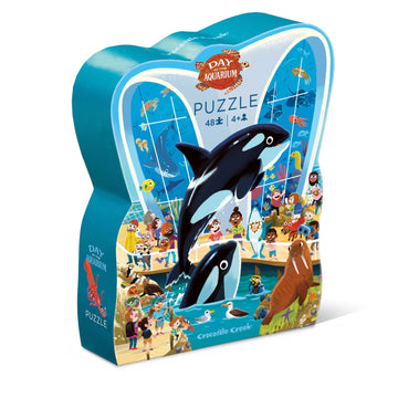Crocodile Creek 48pc Puzzle Day at the Aquarium